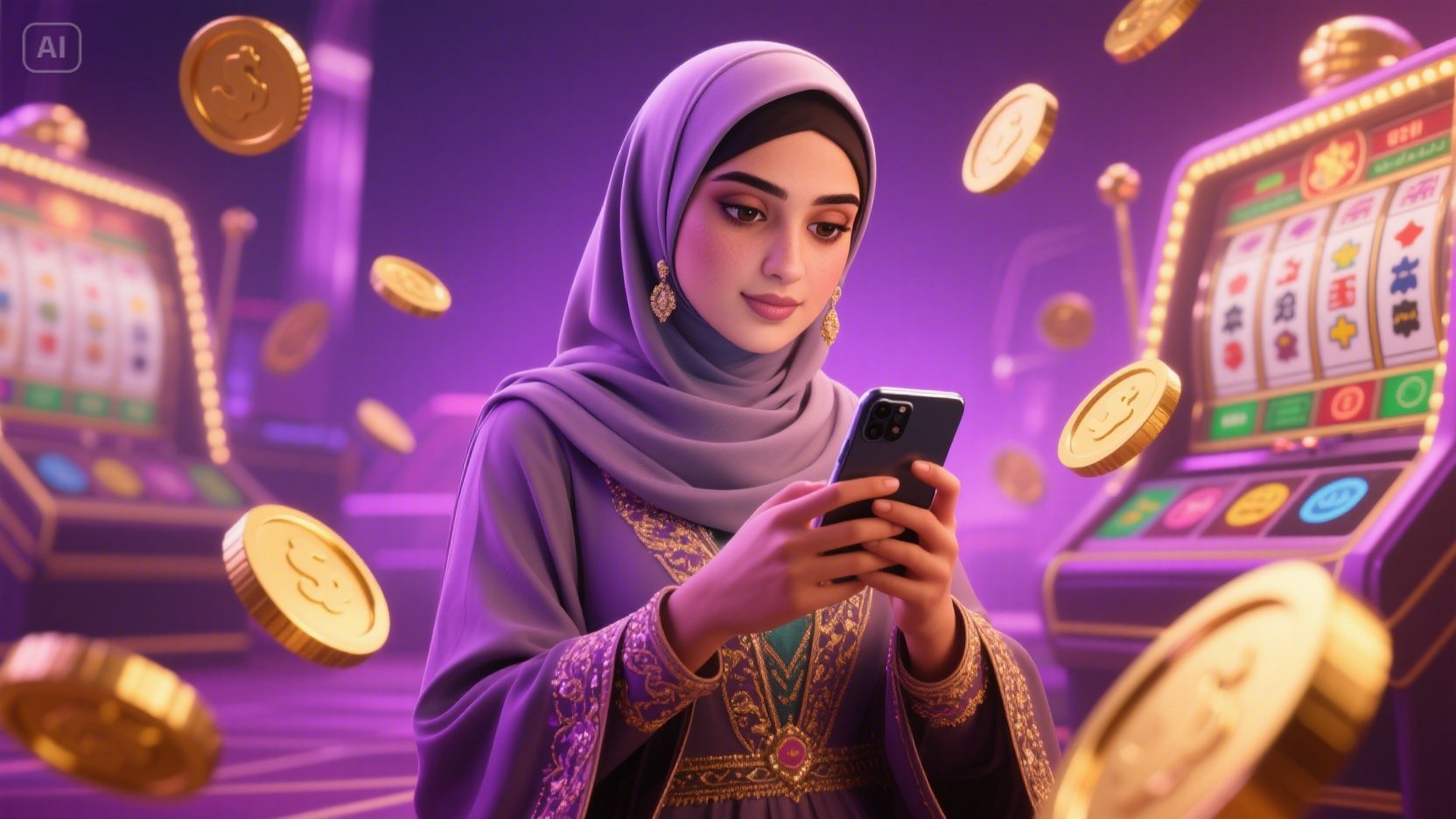 Casino funny relax slots desktop and mobile interfaces